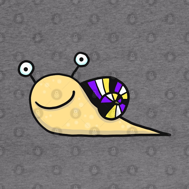 non binary snail by ThomaeArt